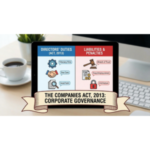 Corporate board of directors discussing duties and legal liabilities under the Companies Act 2013