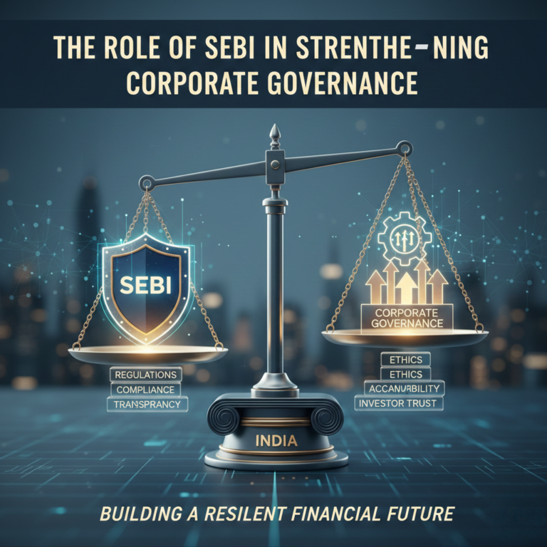 SEBI headquarters and logo representing the regulator's role in monitoring corporate governance for listed companies in India